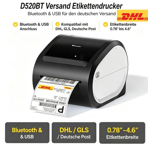 D520bt etikettendrucker - d520bt,