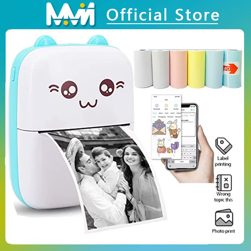 Tragbarer mini drucker - tragbarer,