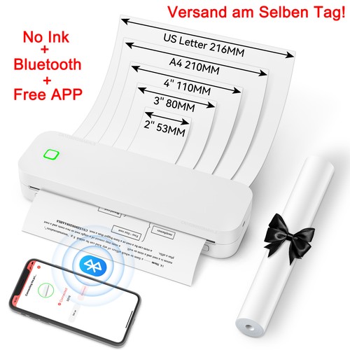 Tragbarer drucker - tragbarer,
