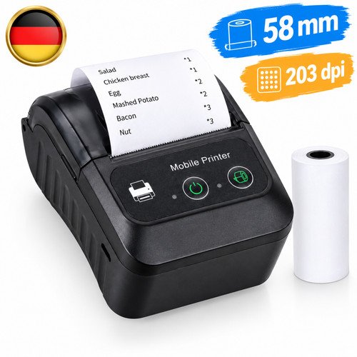 Thermodrucker tragbar 80mm - thermodrucker,