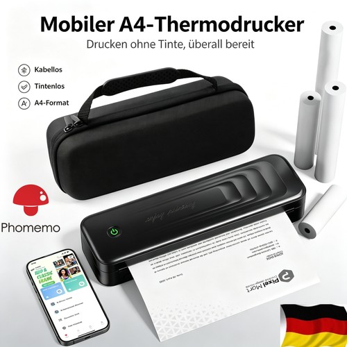 Tragbarer drucker - tragbarer,